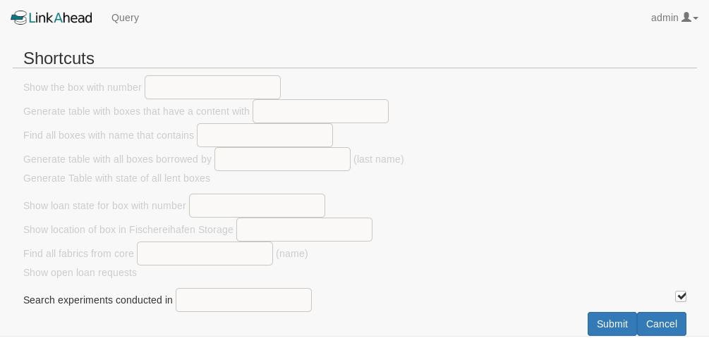 Screenshot: Choosing which shortcuts to delete
